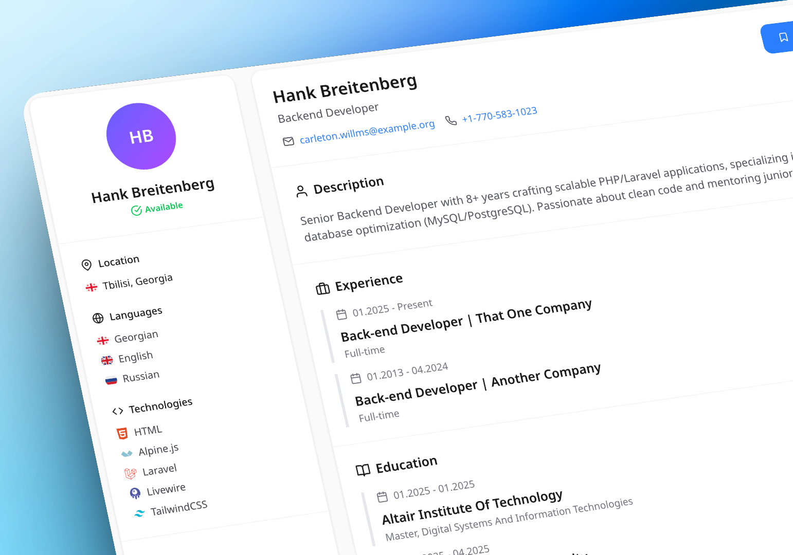 Connect with developers